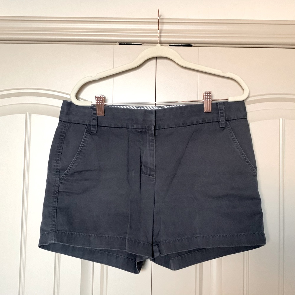 J.Crew Classic Navy Blue Chino Shorts